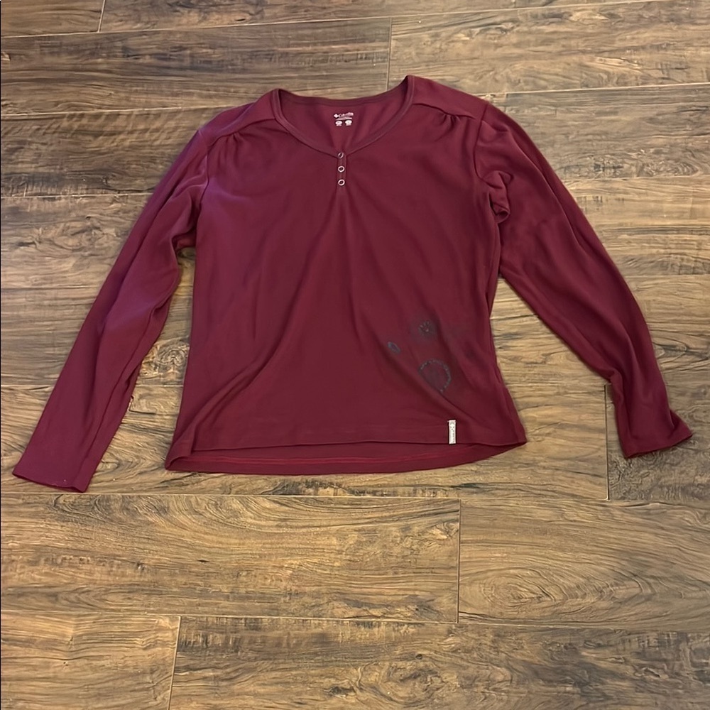 Columbia Women's Cotton Long Sleeve Top - Picture 8 of 10